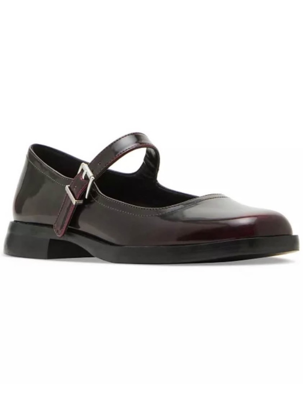 Madden Girl Burgundy Mary Jane Flats